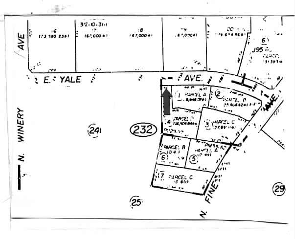 4960 E Yale Ave, Fresno, CA à vendre - Plan cadastral – Image 2 sur 4