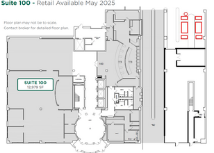 111 E Wayne St, Fort Wayne, IN à louer Plan d’étage– Image 1 sur 1