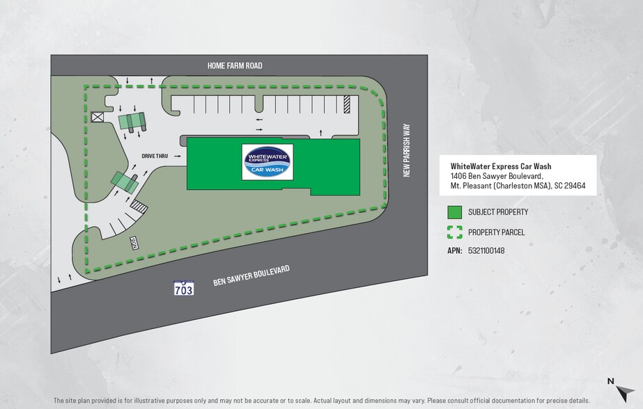 1406 Ben Sawyer Blvd, Mount Pleasant, SC à vendre - Photo de l’immeuble – Image 2 sur 6