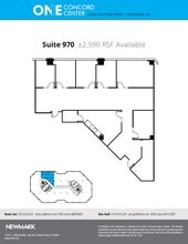 2300 Clayton Rd, Concord, CA à louer Plan d’étage– Image 1 sur 1
