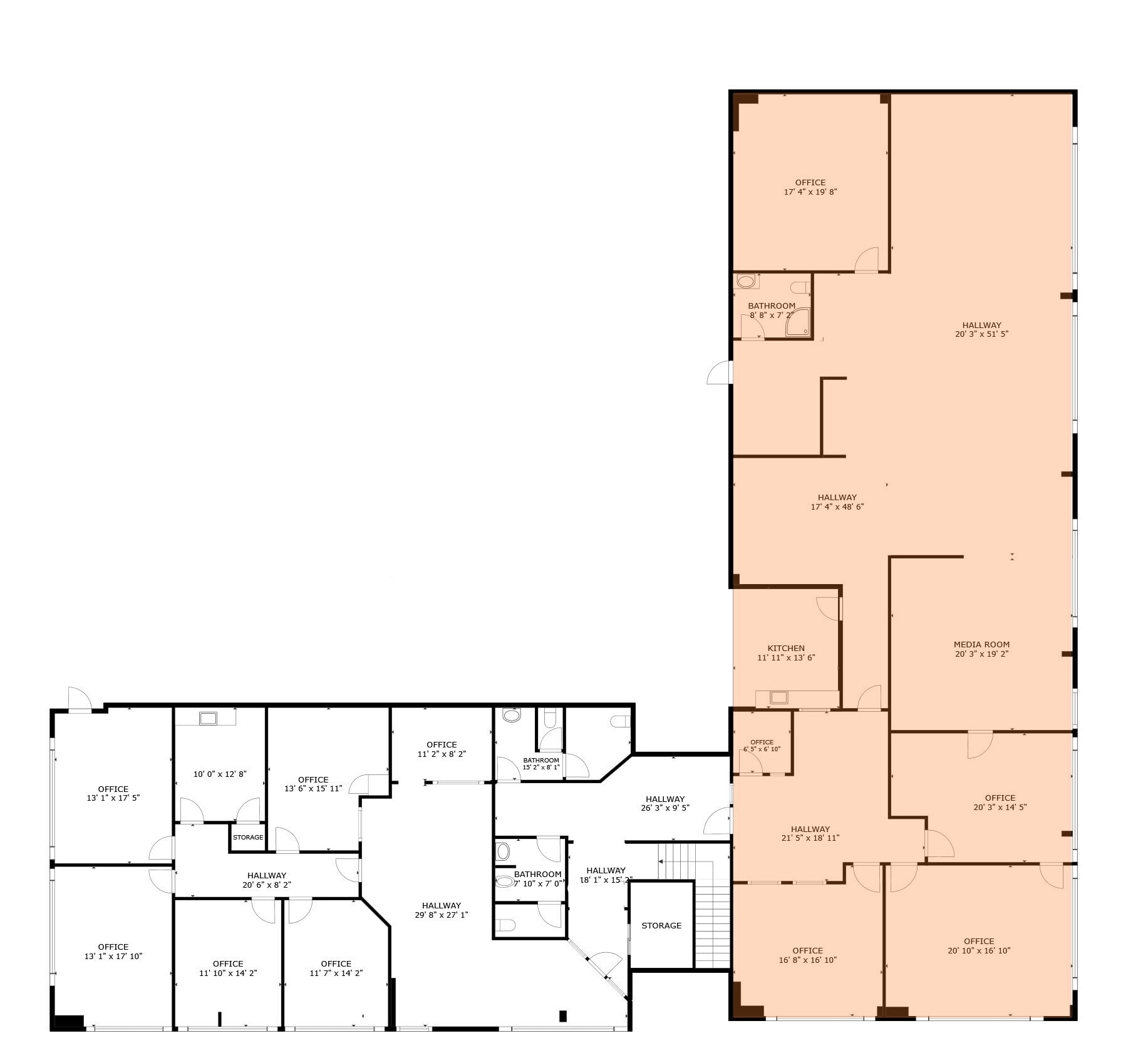17813 Edison Ave, Chesterfield, MO à louer Plan d’étage– Image 1 sur 15