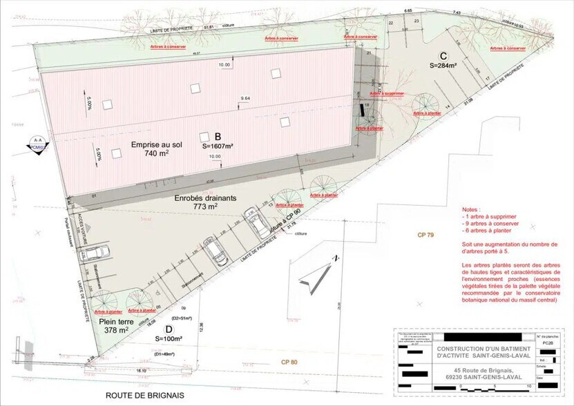 Local commercial dans Saint-Genis-Laval à louer - Plan d’étage – Image 3 sur 8