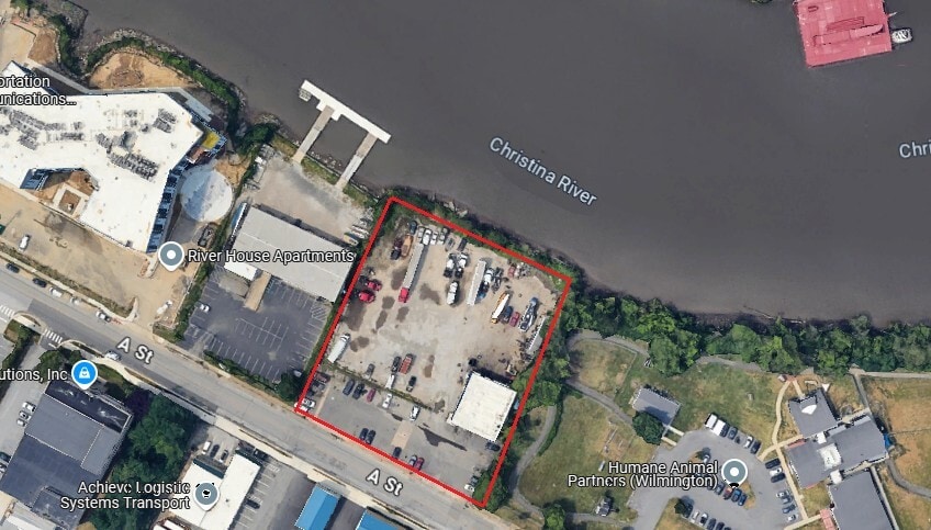 601 A St, Wilmington, DE à vendre - Aérien – Image 3 sur 4