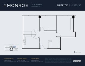111 W Monroe St, Phoenix, AZ à louer Photo intérieure– Image 1 sur 1
