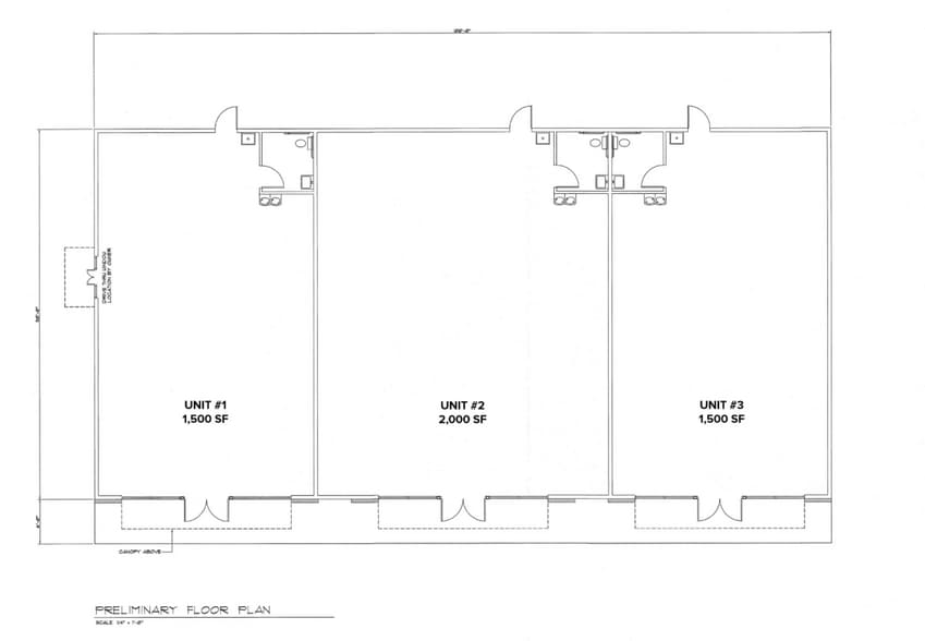 633 W Columbia Ave, Batesburg, SC à louer - Plan d’étage – Image 2 sur 3