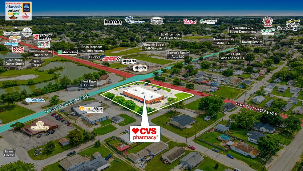 1500 Hart St, Vincennes, IN à vendre - Photo de l’immeuble – Image 2 sur 5