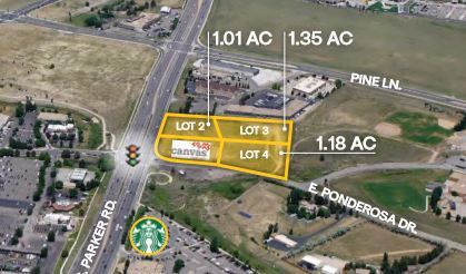 NEC Parker Rd & Ponderosa Dr, Parker, CO à vendre - Photo principale – Image 1 sur 3