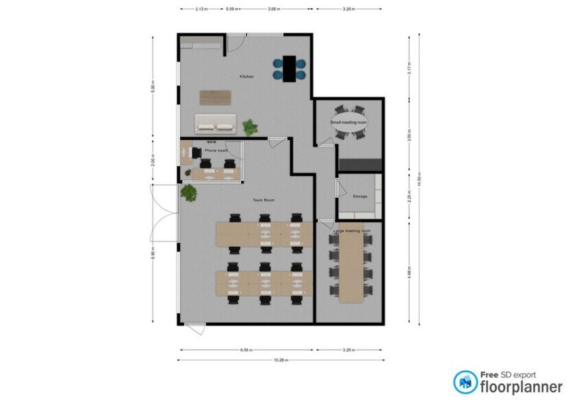 Turnham Green Terrace Mews, Londres à louer - Plan d’étage – Image 3 sur 3