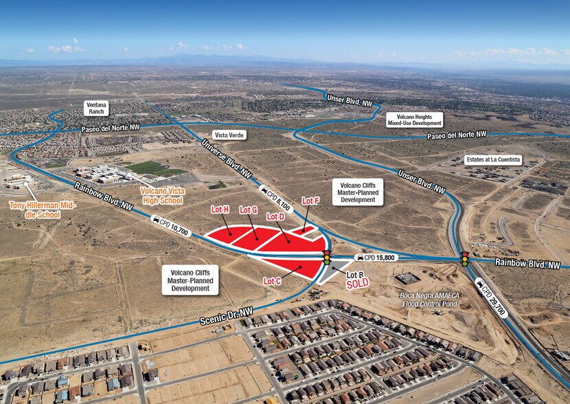 Universe Blvd & Rainbow Blvd, Albuquerque, NM à vendre - Photo principale – Image 1 sur 4