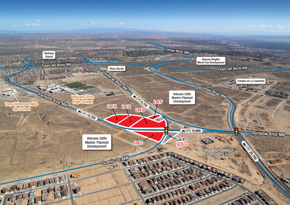 Universe Blvd & Rainbow Blvd, Albuquerque, NM à vendre Photo principale– Image 1 sur 5
