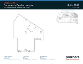 5120 Woodway Dr, Houston, TX à louer Plan de site– Image 1 sur 1