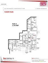 4351 Long Prairie Rd, Flower Mound, TX à louer Plan de site– Image 1 sur 1