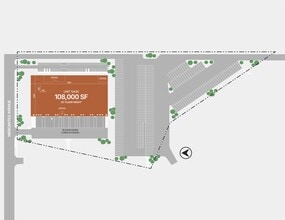 12430 Mercantile Ave, El Paso, TX à louer Plan de site– Image 1 sur 1