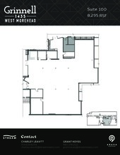 1435 W Morehead St, Charlotte, NC à louer Plan d’étage– Image 1 sur 2