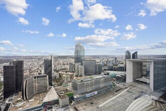 Courbevoie - Vue aérienne  vue de carte