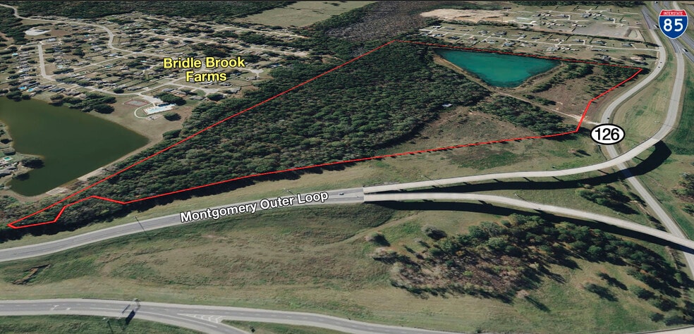 U.S. Hwy 80 Hwy, Pike Road, AL à vendre - Aérien – Image 2 sur 3