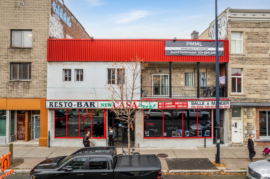 4223-4225 Rue Ontario E, Montréal, QC à louer - Photo principale – Image 1 sur 5