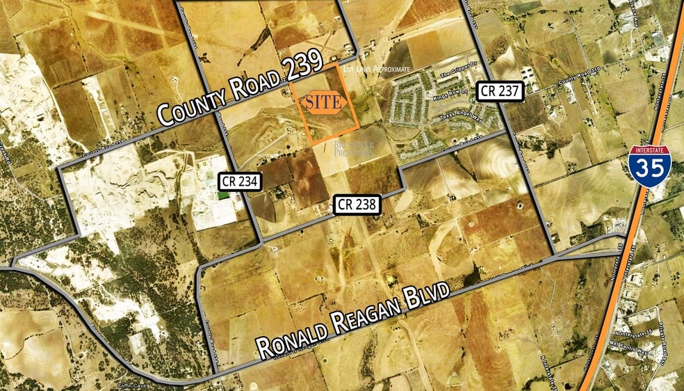 5000 County Road 239, Jarrell, TX à vendre - Aérien – Image 2 sur 2