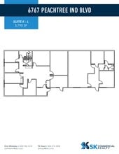 6767 Peachtree Industrial Blvd, Peachtree Corners, GA à louer Plan de site– Image 2 sur 3