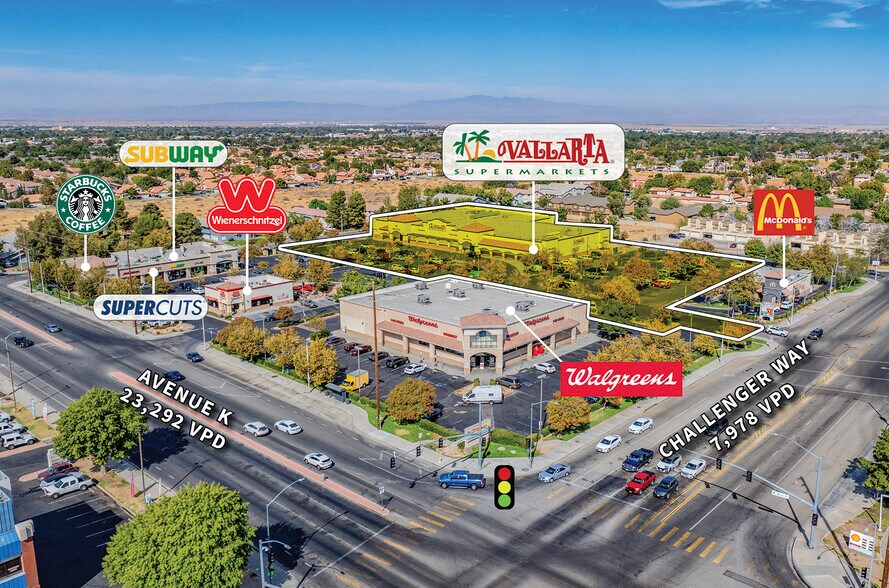 815 E Avenue K, Lancaster, CA à vendre - Aérien – Image 1 sur 11
