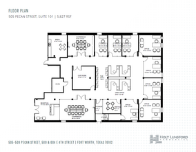 604 E 4th St, Fort Worth, TX à louer Plan d’étage– Image 1 sur 1