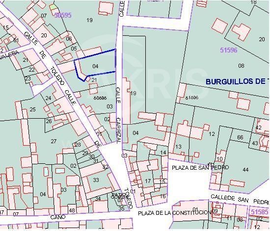 Terrain dans Burguillos de Toledo, Toledo à vendre - Plan cadastral – Image 1 sur 1