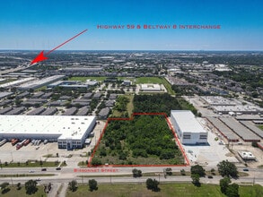 10525 Bissonnet St, Houston, TX - Vue aérienne  vue de carte - Image1