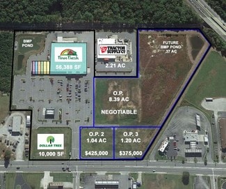 Plus de détails pour 1459 Armory Dr, Franklin, VA - Terrain à louer