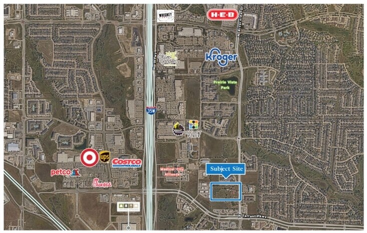 8653 N Riverside Dr, Fort Worth, TX à vendre - Aérien – Image 2 sur 3