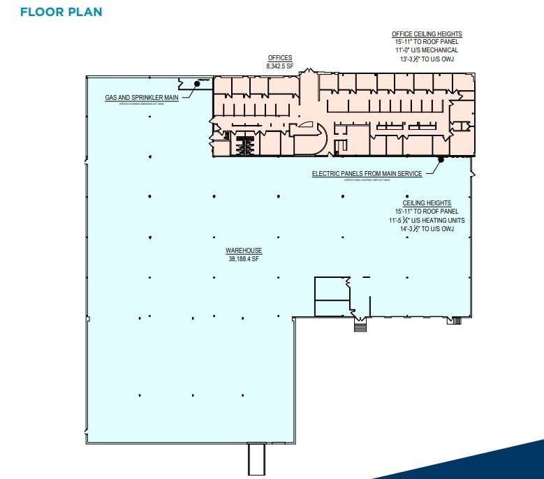 1160 Springfield Rd, Union Township, NJ à louer Plan d’étage– Image 1 sur 2
