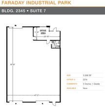 2375 Michael Faraday Dr, San Diego, CA à louer Plan d’étage– Image 2 sur 2