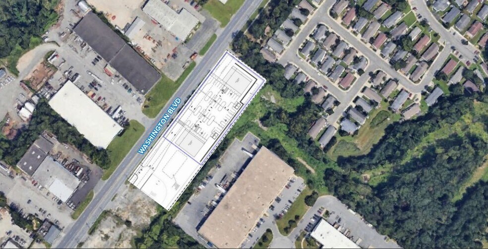 8391 Washington Blvd, Jessup, MD à vendre - Photo de l’immeuble – Image 2 sur 6