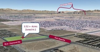 Plus de détails pour W Blue Diamond Rd, Las Vegas, NV - Terrain à vendre