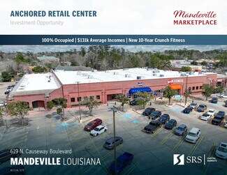Plus de détails pour 619 N Causeway Blvd, Mandeville, LA - Local commercial à vendre