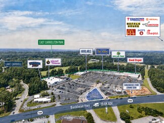 Plus de détails pour 1020 Bankhead Hwy, Carrollton, GA - Terrain à louer