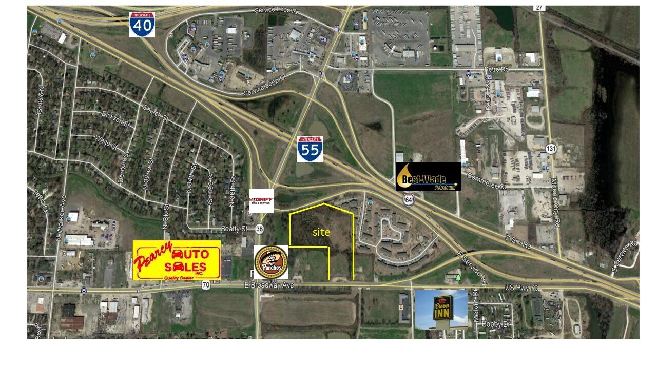 I-55 South Service Rd, West Memphis, AR à vendre Photo principale– Image 1 sur 3