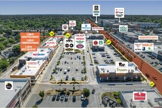 13901-13905 Cedar Rd, South Euclid, OH - Vue aérienne vue de carte