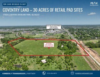 Plus de détails pour 179th Quivira Rd, Olathe, KS - Terrain à louer