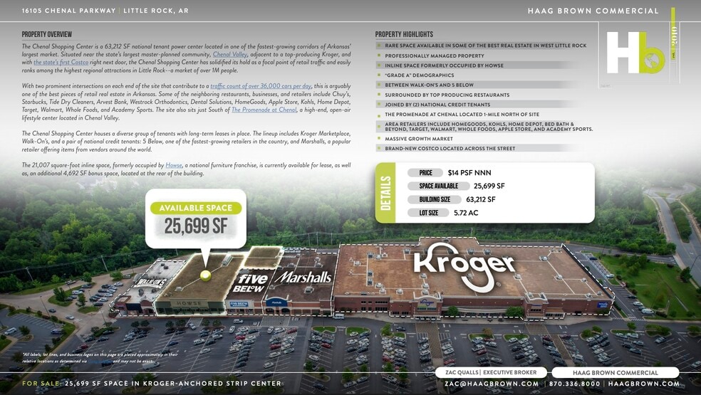 16105 Chenal Pky, Little Rock, AR à louer - Photo de l’immeuble – Image 2 sur 8