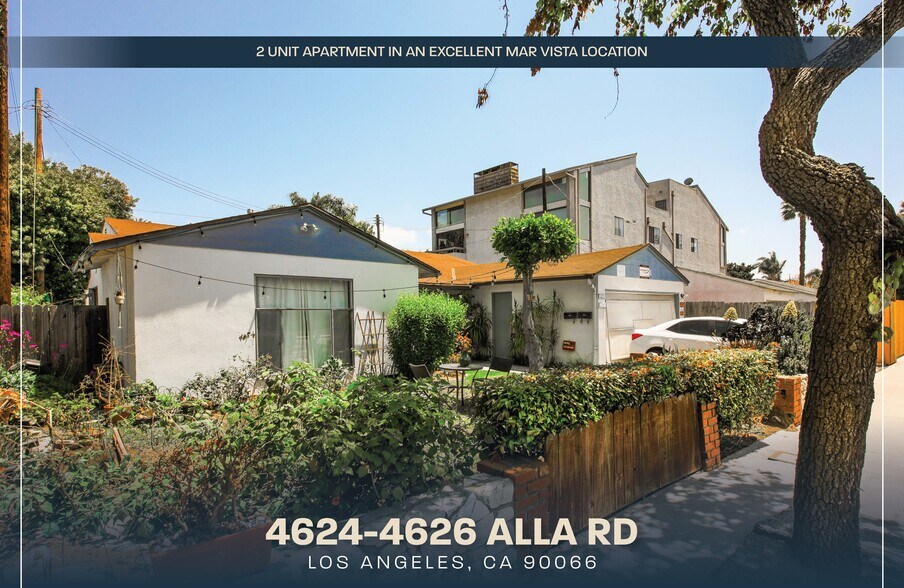 4626 Alla Rd, Los Angeles, CA à vendre - Photo principale – Image 1 sur 6