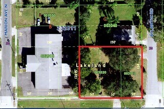 Plus de détails pour 1215 & 1217 & 1217 Memorial Blvd., Lakeland, FL - Terrain à vendre
