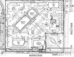 NWC Higley Rd & Warner Rd, Gilbert, AZ à louer Plan de site– Image 1 sur 1