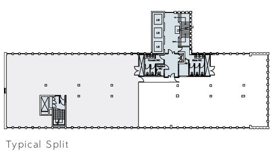 1-9 Temple Row, Birmingham à louer Plan d’étage type– Image 1 sur 1
