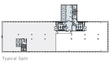 1-9 Temple Row, Birmingham à louer Plan d’étage type– Image 1 sur 1
