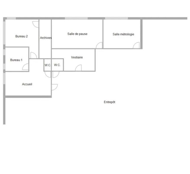 Bureau dans Miribel à louer - Plan d’étage – Image 3 sur 3