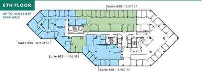6550 Rock Spring Dr, Bethesda, MD à louer Plan d’étage– Image 1 sur 1