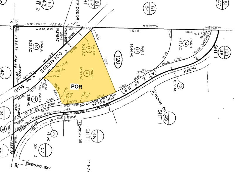 1644-1658 Ord Way, Oceanside, CA à louer - Plan cadastral – Image 2 sur 15