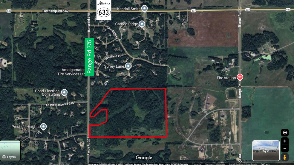 001 Range Road 275, Spruce Grove, AB à vendre - Aérien – Image 2 sur 7