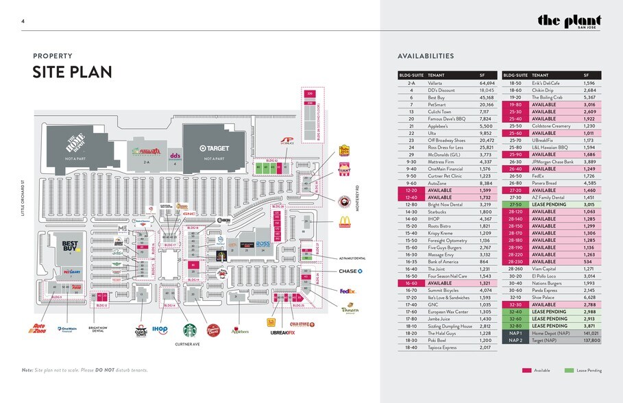 2161-2199 Monterey Rd, San Jose, CA à louer - Plan de site – Image 2 sur 28