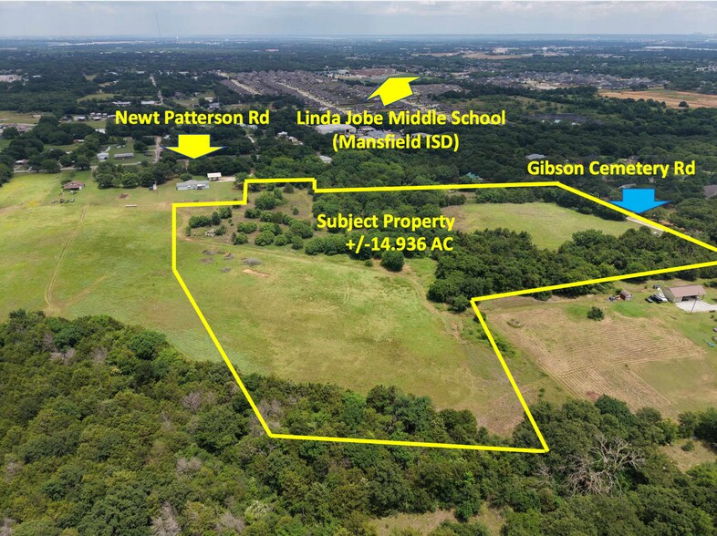 5542 Newt Patterson Rd, Mansfield, TX à vendre - Aérien – Image 2 sur 11